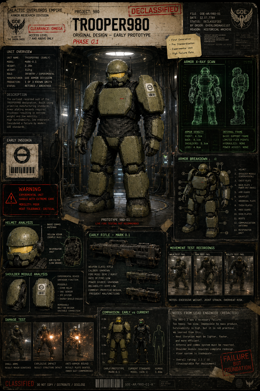 Declassified Trooper980 prototype dossier
